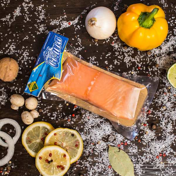 Филе семги холодного копчения 