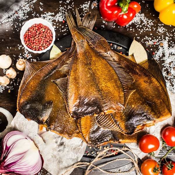 Камбала вяленая без головы