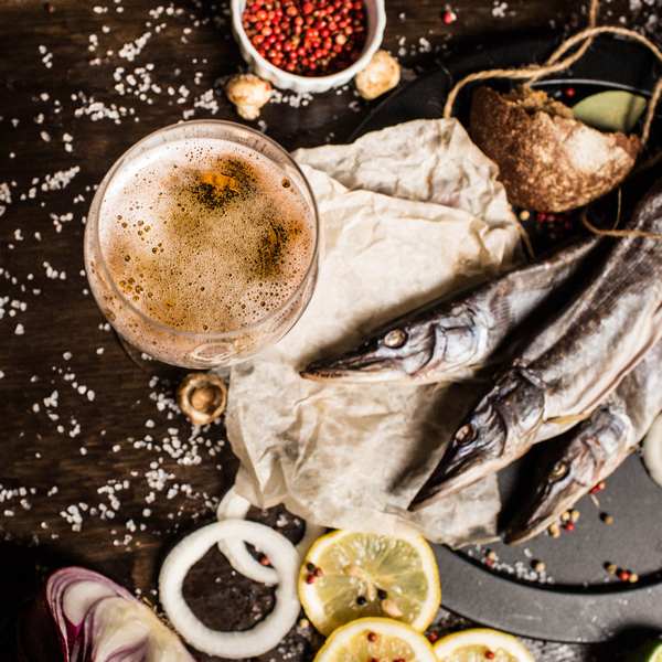 Щука вяленая непотрошеная