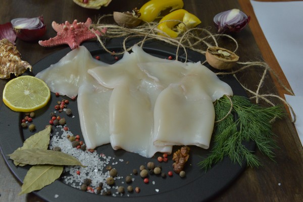 Кальмар тушка очищенный 