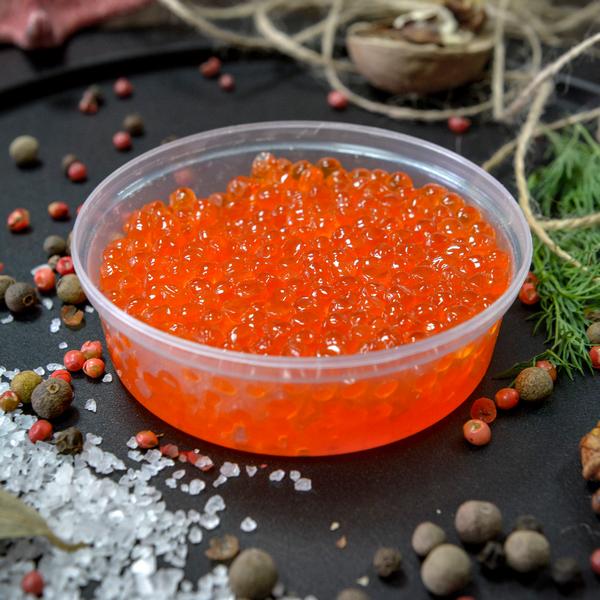 Икра кеты слабосоленая вылов 2024г