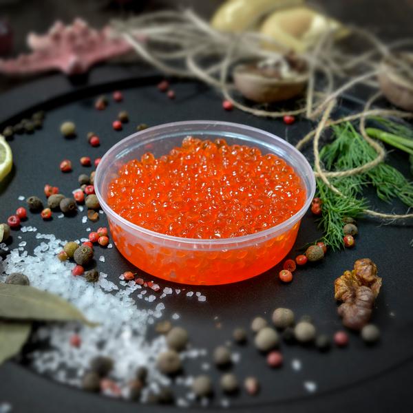 Икра кеты слабосоленая вылов 2024г