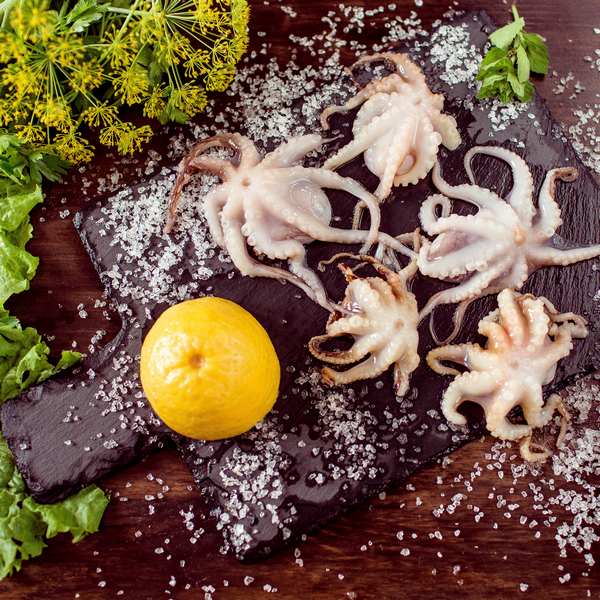 Миниосьминоги очищенные